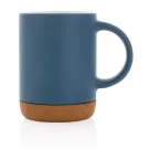Keramikbecher mit Korkboden