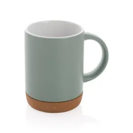 Keramikbecher mit Korkboden