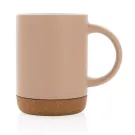 Mug en céramique avec base en liège