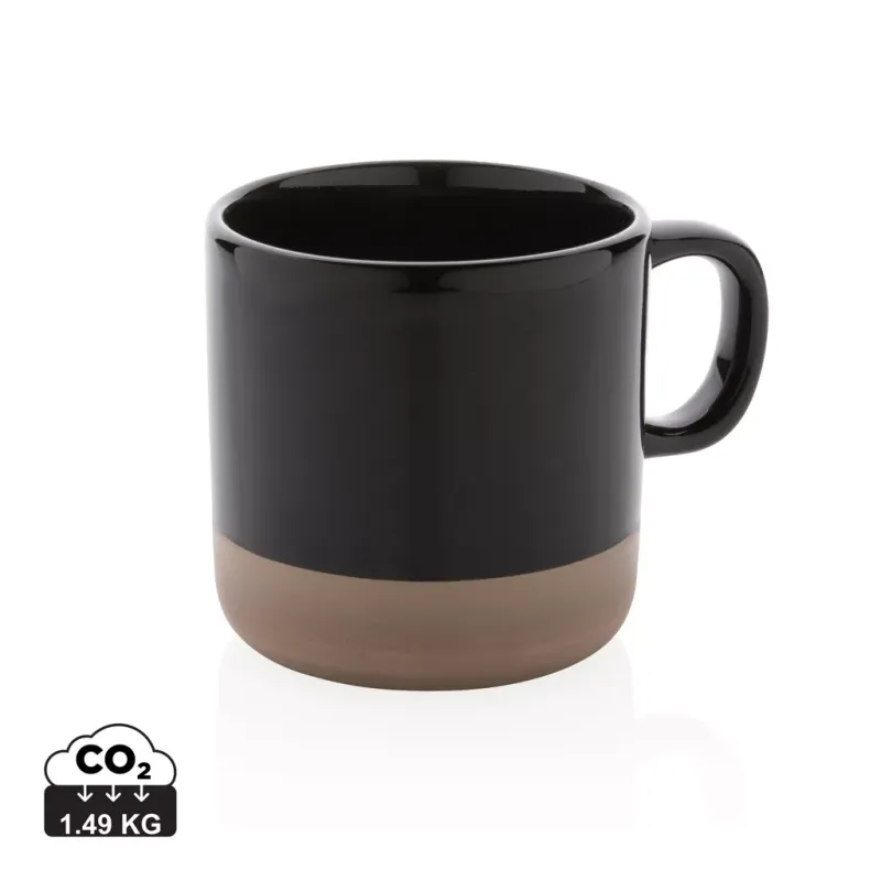 Taza de cerámica esmaltada