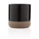 Taza de cerámica esmaltada