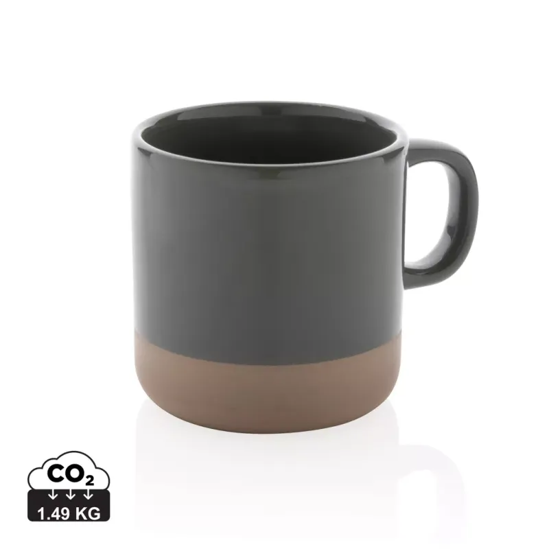 Taza de cerámica esmaltada
