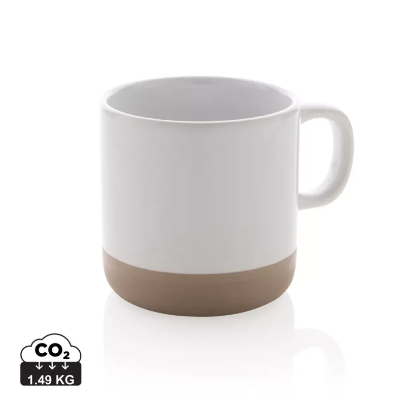 Taza de cerámica esmaltada