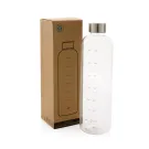 Bouteille d'eau 1L avec suivi d'hydratation en rPET GRS