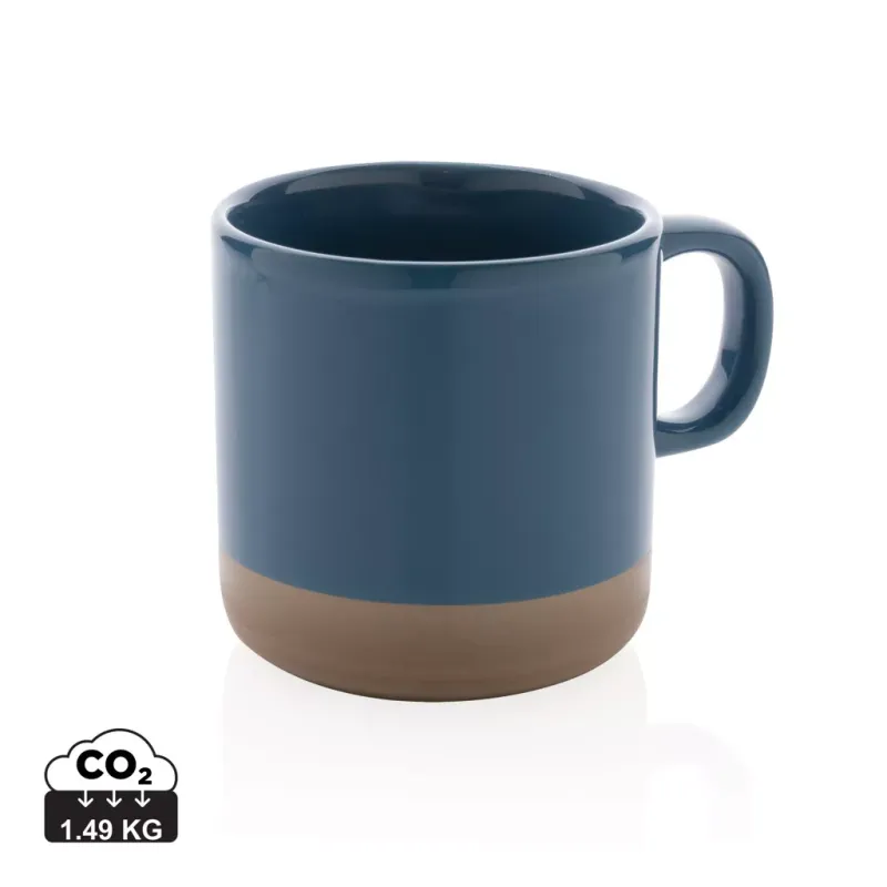 Taza de cerámica esmaltada