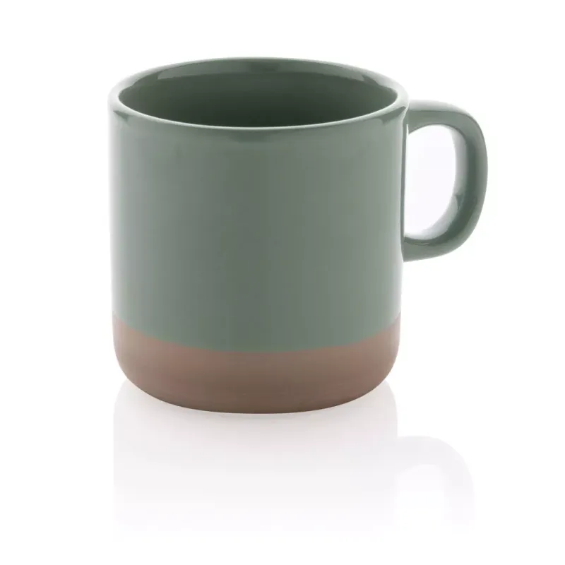 Taza de cerámica esmaltada