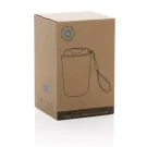 Tazza termica Cuppa in acciaio riciclato con laccio da collo