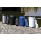 Mug iso en acier inoxydable recyclé RCS avec lanière Cuppa