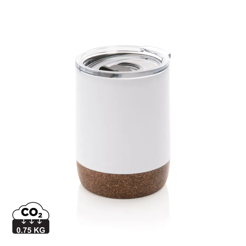 Taza de café al vacío pequeña de corcho RCS Re-steel