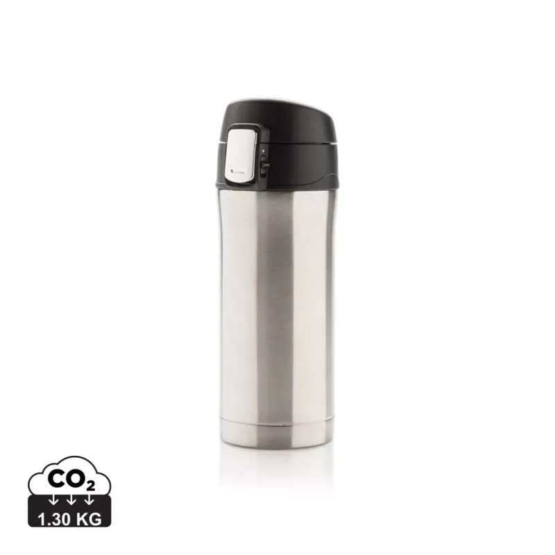 Tazza termica easy lock in acciaio riciclato RCS