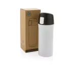 Mug 300ml à fermeture facile en acier inoxydable recyclé RCS