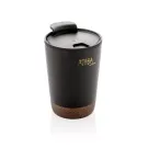 GRS rPP Edelstahl-Kaffeebecher mit Kork