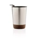 Tasse à café en liège et en acier inoxydable GRS