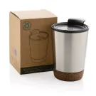 Tasse à café en liège et en acier inoxydable GRS
