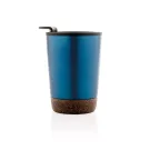 Tasse à café en liège et en acier inoxydable GRS