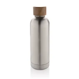 Bouteille iso en acier inoxydable recyclé certifiée RCS Wood