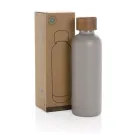Bouteille iso en acier inoxydable recyclé certifiée RCS Wood