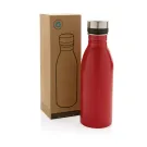 Botella de agua de lujo de acero inoxidable reciclado RCS