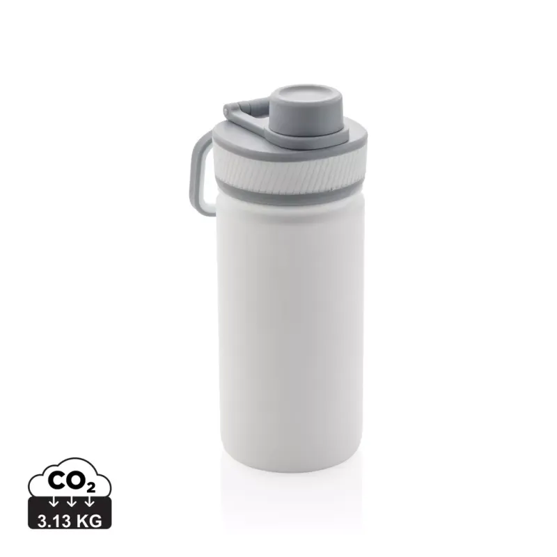 Botella de acero inoxidable al vacío con tapa deportiva 550m