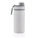 Botella de acero inoxidable al vacío con tapa deportiva 550m