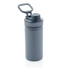 Botella de acero inoxidable al vacío con tapa deportiva 550m