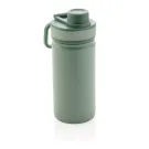 Botella de acero inoxidable al vacío con tapa deportiva 550m