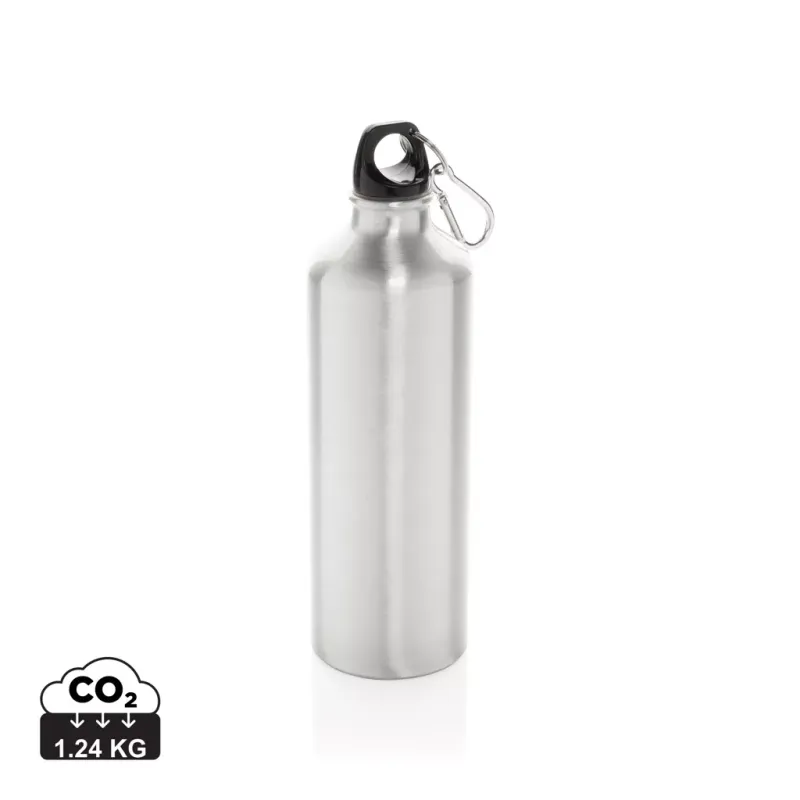 Bottiglia XL in alluminio con moschettone, 750ml