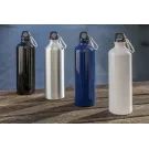 Bottiglia XL in alluminio con moschettone, 750ml