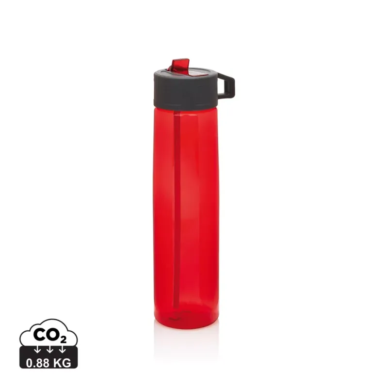 Bouteille en Tritan avec paille