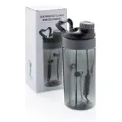 Botella antigoteo con auriculares inalámbricos