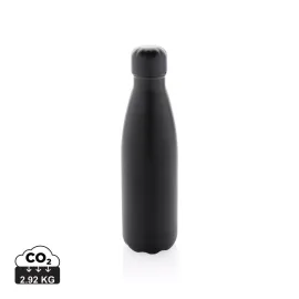 Solid colour vacuum stainless steel bottle 500 ml