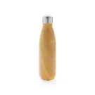 Bottiglia termica con texture wood 500ml