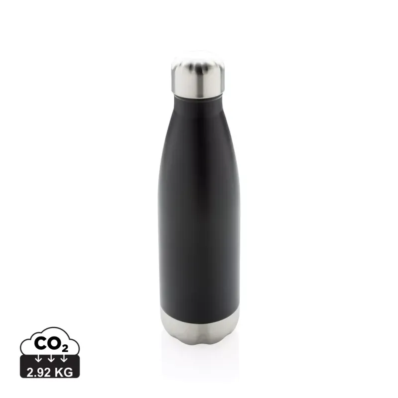 Botella de acero inoxidable aislada al vacío