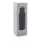Botella Clima al vacío antigoteo con tapa de acero