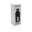 Bouteille étanche avec plaque