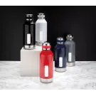 Auslaufsichere Vakuumflasche mit Logoplatte
