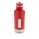 Bouteille étanche avec plaque