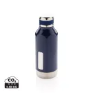 Bouteille étanche avec plaque