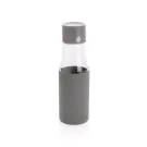 Ukiyo Trink-Tracking-Flasche aus Glas mit Hülle