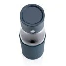 Ukiyo Trink-Tracking-Flasche aus Glas mit Hülle