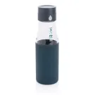 Ukiyo Trink-Tracking-Flasche aus Glas mit Hülle