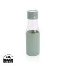 Ukiyo Trink-Tracking-Flasche aus Glas mit Hülle