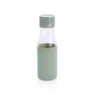 Ukiyo Trink-Tracking-Flasche aus Glas mit Hülle
