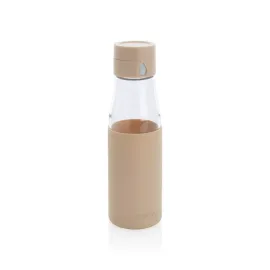 Ukiyo Trink-Tracking-Flasche aus Glas mit Hülle
