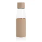 Ukiyo Trink-Tracking-Flasche aus Glas mit Hülle