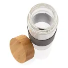 Bottiglia di vetro borosilicato Impact in bambù 750ml