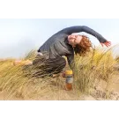 Impact doppelwandige Borosilikatglas-Flasche
