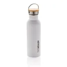 Moderna bottiglia in acciaio con tappo in bambù 700ml