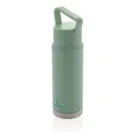 Leakproof vacuum on-the-go bottle with handle