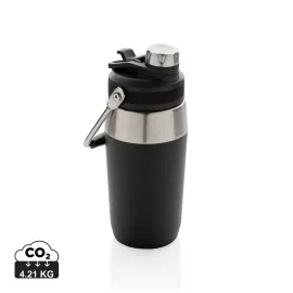 Vacuum stainless steel dual function lid bottle 500ml